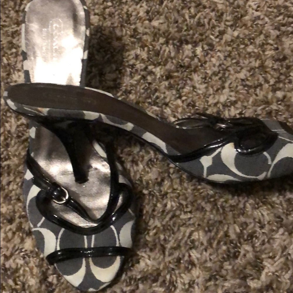 Authentic coach heels